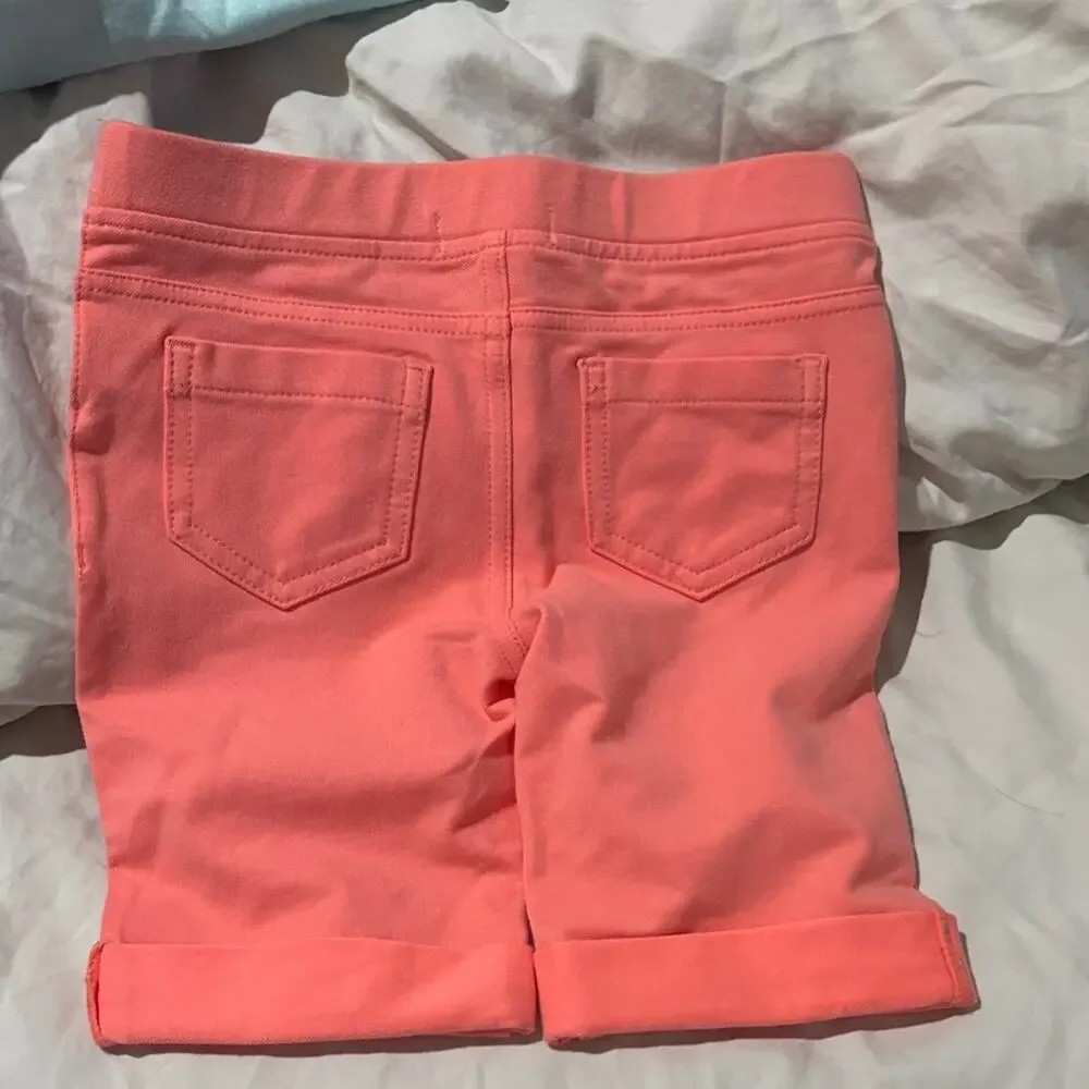 Gymboree 4 Aqua glitter sunglasses Tank Top epic threads 4 Coral Shorts Set nwot